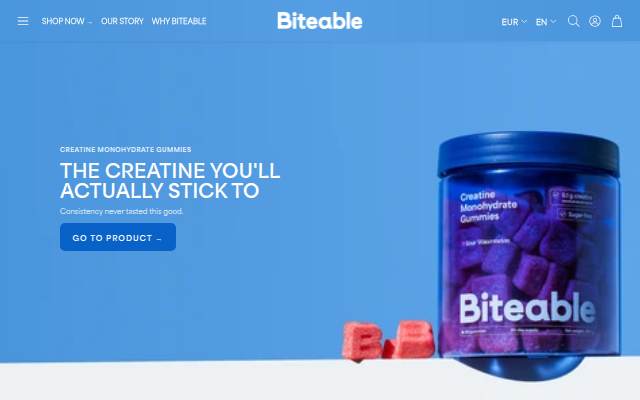 Biteable storefront