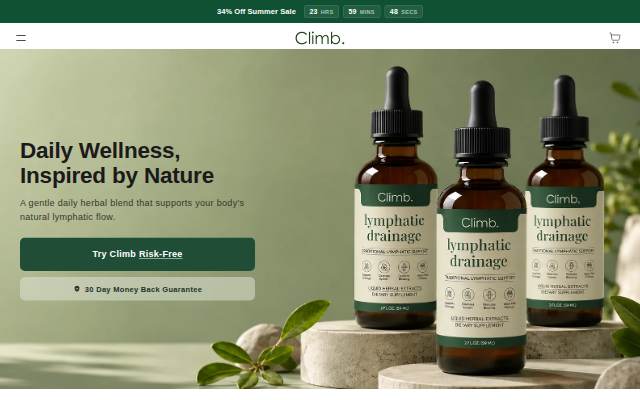 Climb® storefront