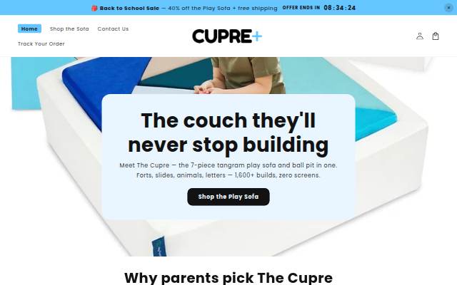cupre storefront