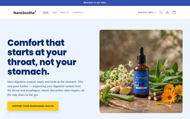 Daily Dose Nutrition storefront