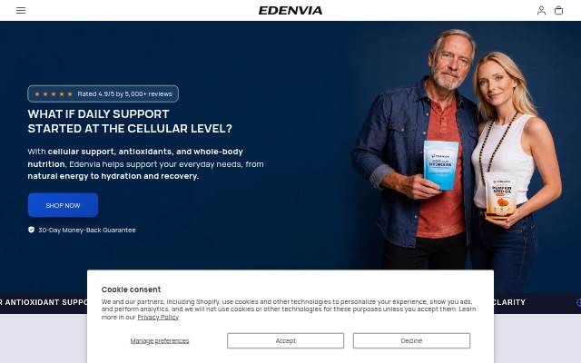 Edenvia storefront