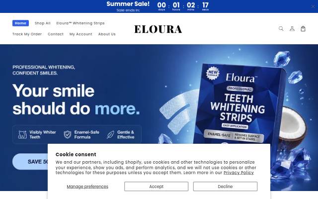 Eloura storefront