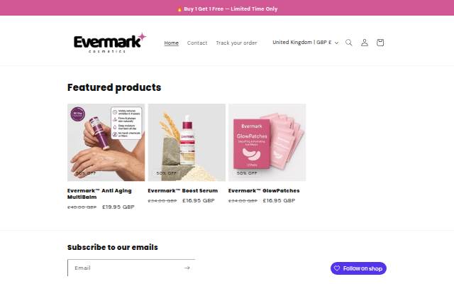Evermark storefront