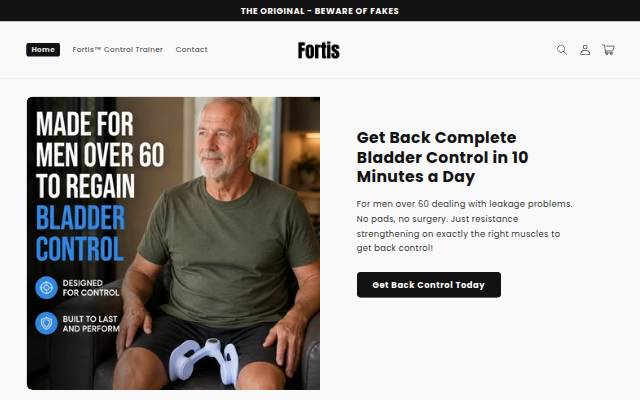 Fortis storefront