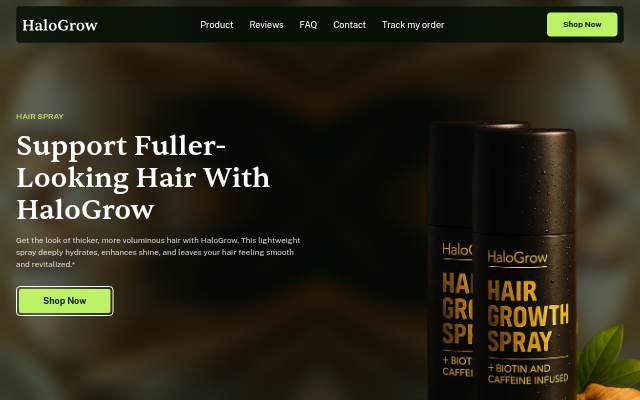 HaloGrow™ Official Site storefront