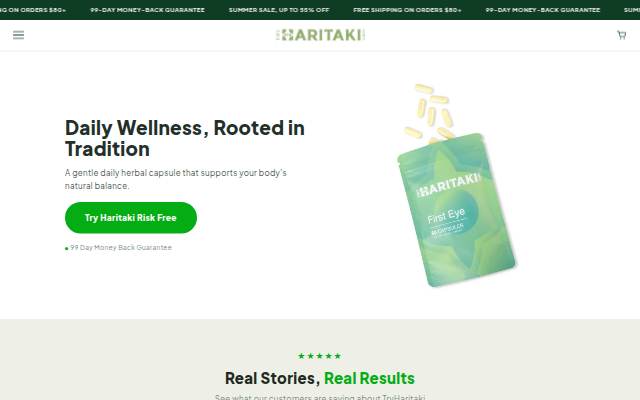 Try Haritaki storefront