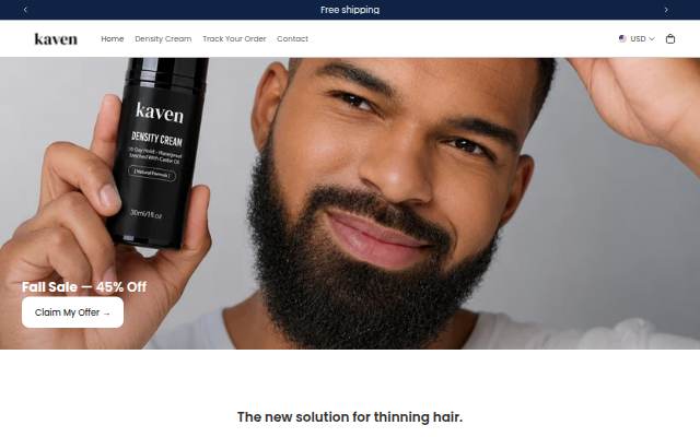 Kaven storefront