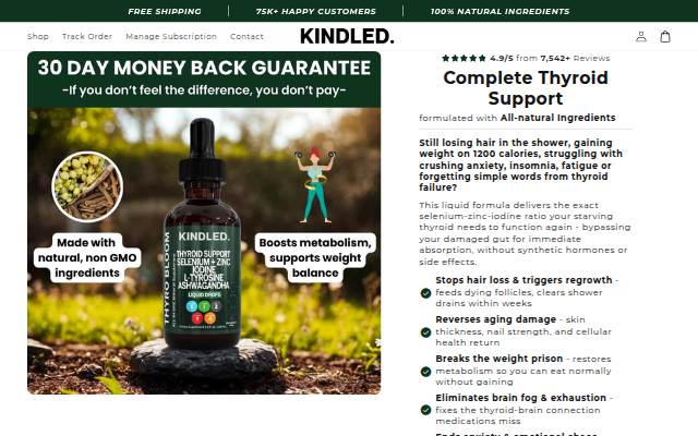 KINDLED. storefront