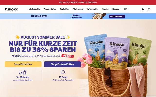 Try Kinoko storefront