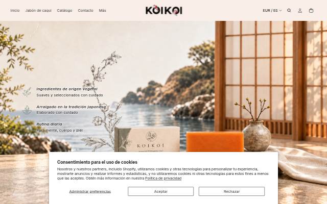 Startseite von KOIKOI