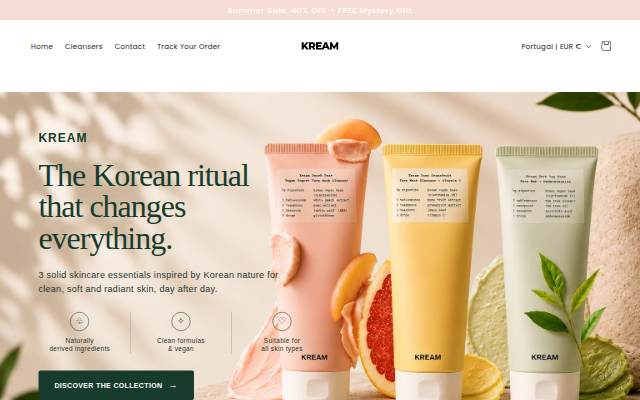 Kream storefront