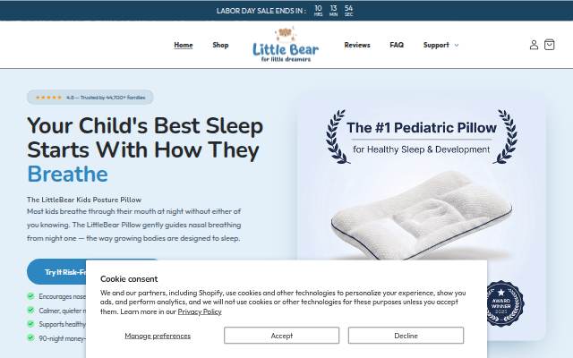 Startseite von LittleBear