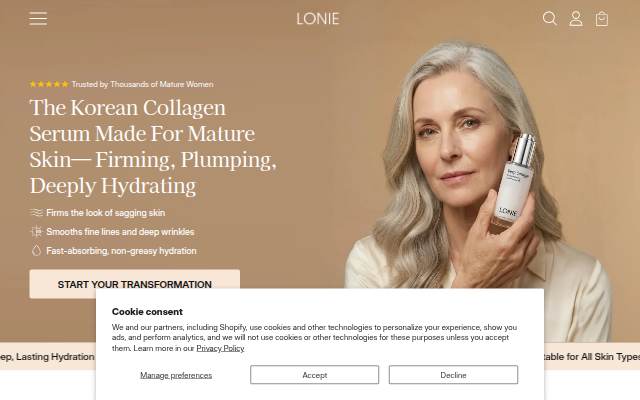 Lonie storefront