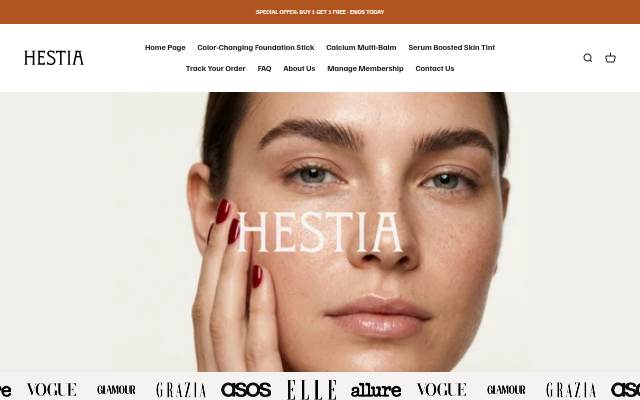 Hestia storefront