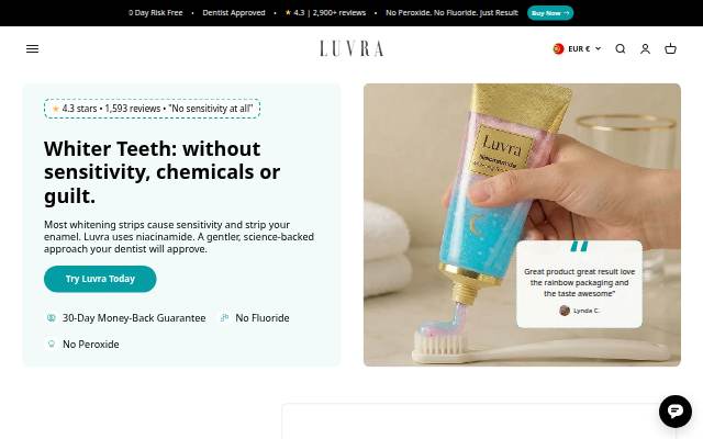Luvra storefront
