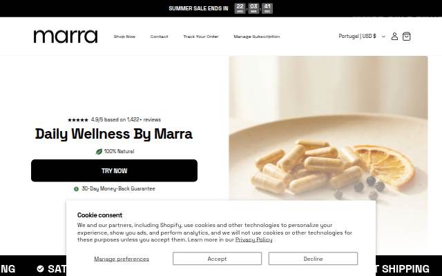 Marra storefront