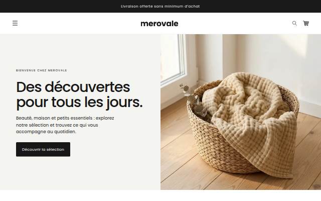 Vitrine de Merovale