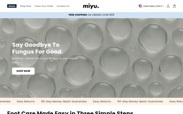 Miyu storefront