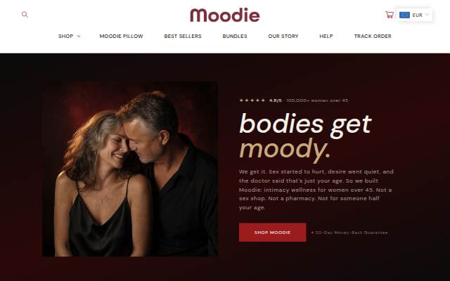 Moodie storefront