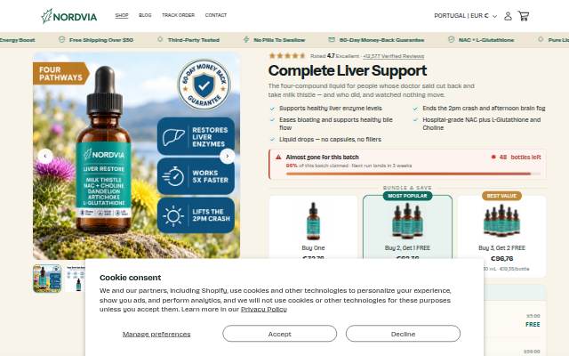 Nordvia storefront