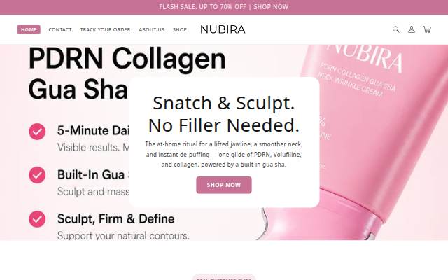 Nubira storefront