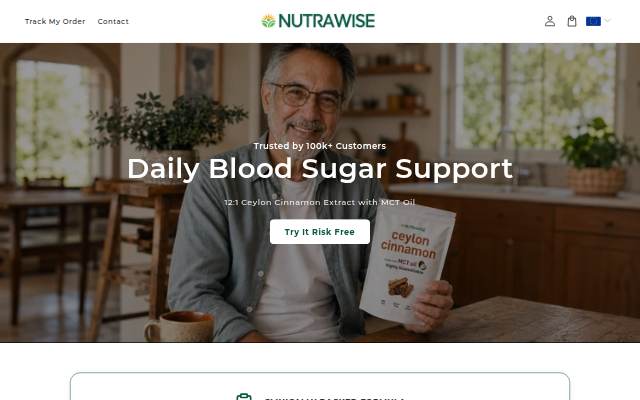 NutraWise storefront