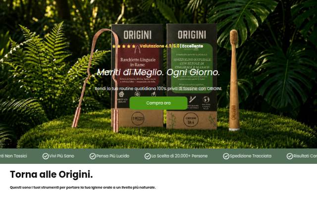 Origini storefront