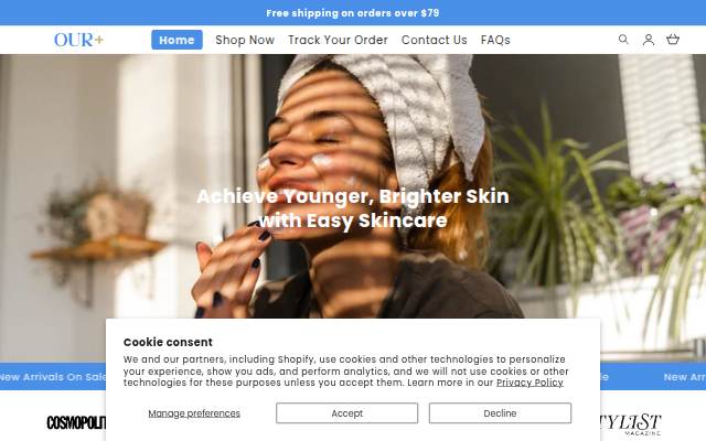 Tryourplus storefront