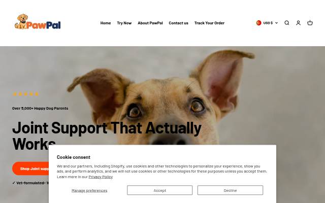 PawPal storefront