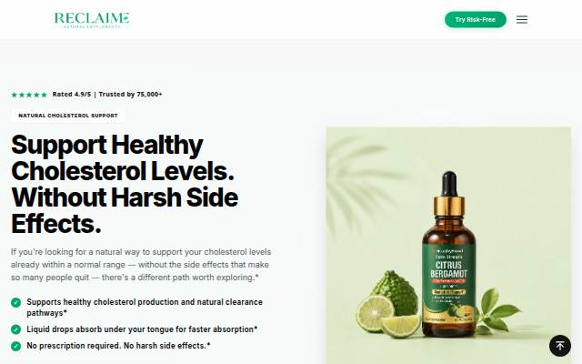 Startseite von Healthy Blood
