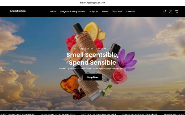 ScentSible storefront
