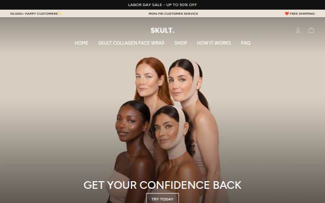 SKULT storefront