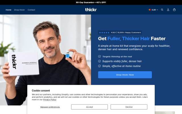 Vitrine de thickr