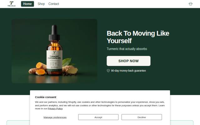 Truvale storefront