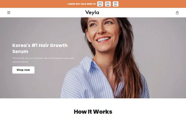 Veyla storefront