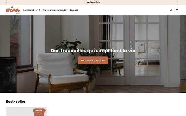 Vira storefront