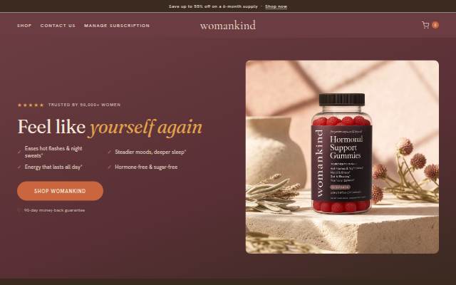 Womankind storefront