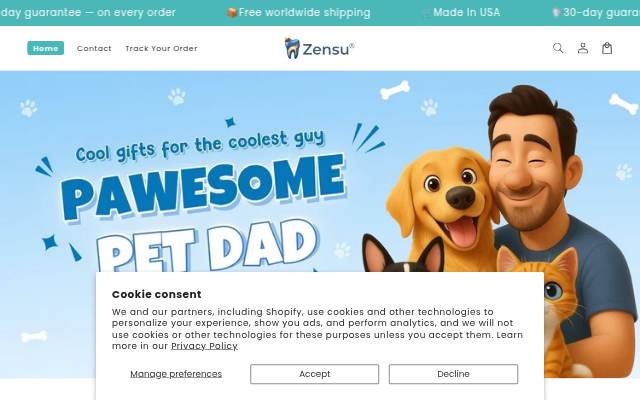 ZenSu storefront