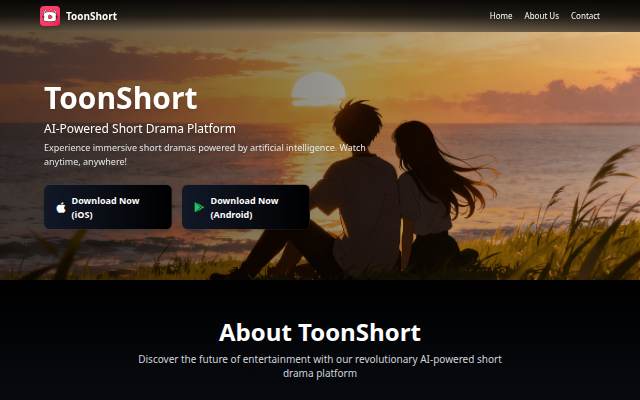 ToonShort storefront