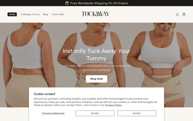 Montra da TuckAway Shop