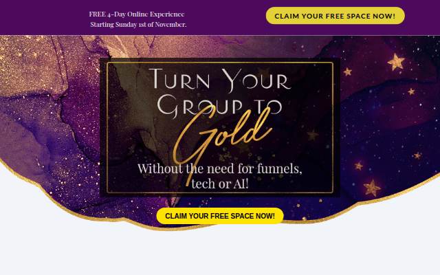 Startseite von Turn Your Group To Gold