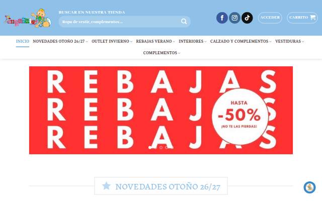 TuTiendaEnPañales - Ropa y complementos para bebes storefront