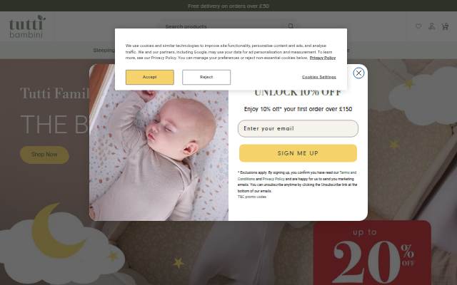 Tutti Bambini storefront