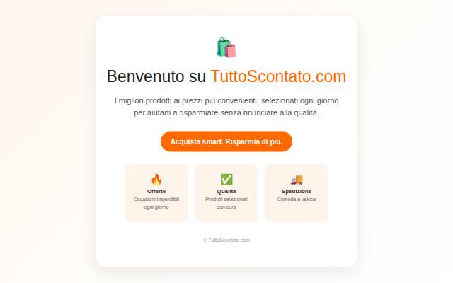 TuttoScontato storefront