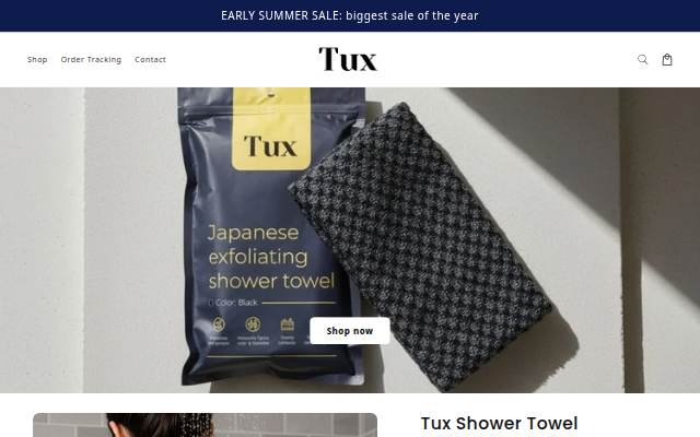 Tux storefront