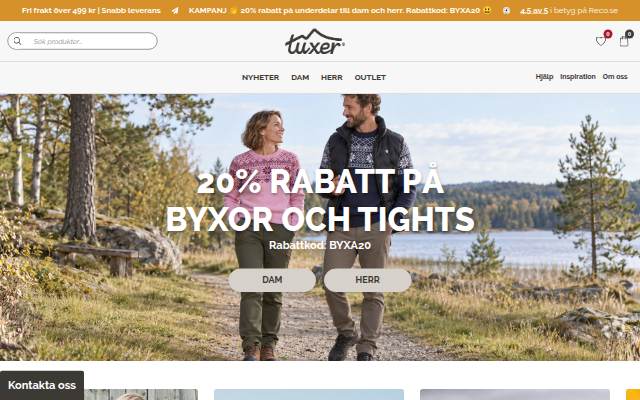 Tuxer storefront