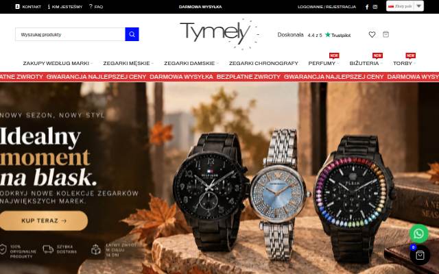 Tymely storefront