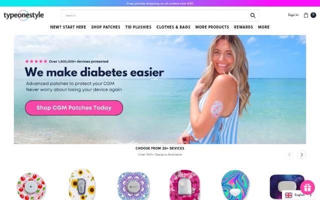 Type One Style storefront