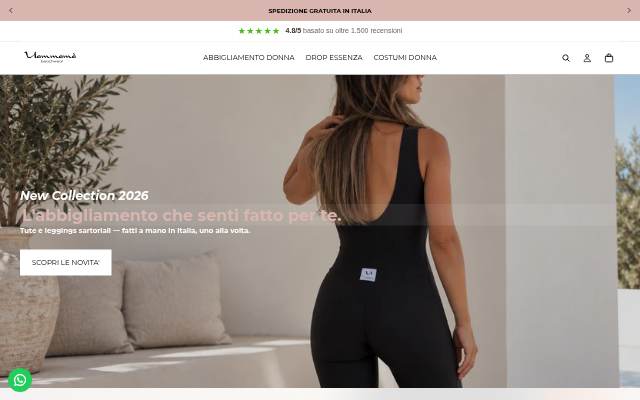 Uammamà Couture storefront