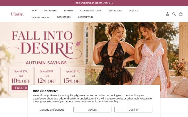 Ufeelin storefront